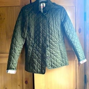 Burberry quilted jacket